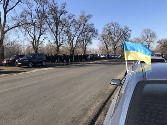 Автопробіг влаштували до місця загибелі