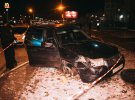 У Києві п'яний водій влаштував перегони з поліцією,  які закінчилися  ДТП і стріляниною