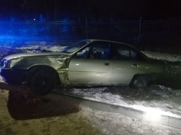 На  Львівщині  25-річний водій Opel Omega збив на тротуарі   4-х пішоходів.