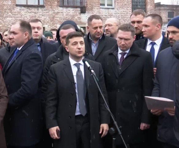 Максим Козицький праворуч від президента.