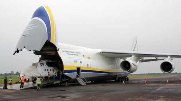 Ан-124 "Руслан". Второй по величена в мире самолет.
