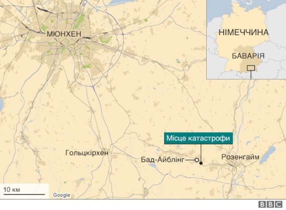 9 февраля 2016 в Баварии произошла самая масштабная железнодорожная катастрофа в истории Германии