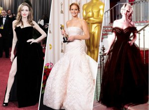 Ежегодная церемония вручения премии «Оскар» - это своеобразный показ высокой моды, на котором актрисы соревнуются  в выборе наиболее удачных и эффектных нарядов.