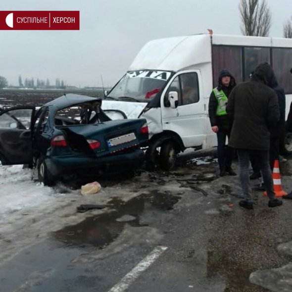 Між Снігурівкою Миколаївської області та селищем Наддніпрянське на Херсонщині сталася смертельна аварія