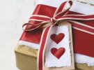 Пакування подарунків на День святого Валентина
