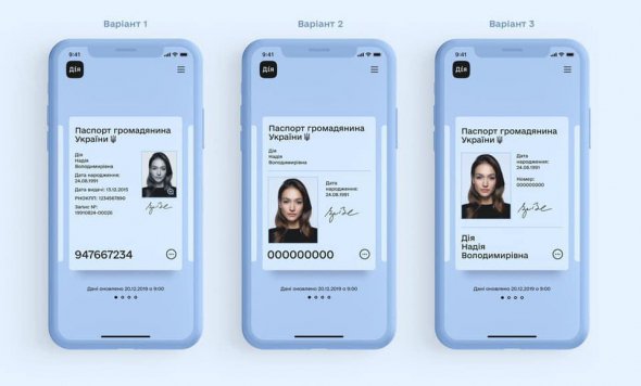 Три варианта электронного паспорта