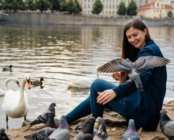 Марія Турок разом з чоловіком переїхала жити до Праги і змінила професію