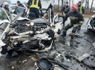 На трассе Киев - Чоп столкнулись BMW Х3 и Ford Focus. Погибли 2 человека
