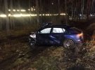 В Киеве столкнулись Audi Q8 и Skoda Fabia. Погибли двое мужчин. Фото: kiev.informator.ua