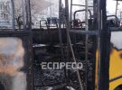 У Києві на ходу горіла маршрутка. 