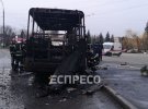 У Києві на ходу горіла маршрутка. 