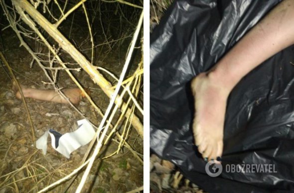 В Киеве на берегу водоема нашли отрезанную женскую ногу