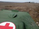 9 марта российские оккупанты атаковали военно-медицинский автомобиль возле  Талаковки