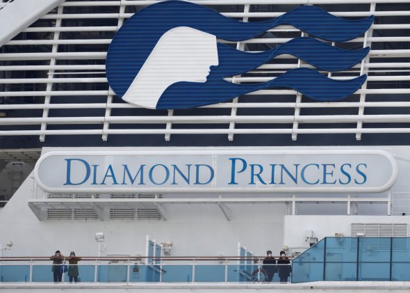 4 українців були інфіковані на круїзному лайнері Diamond Princess в Японії