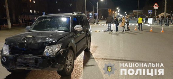 У Миколаєві 25-річна водій   Mitsubishi  збила на  смерть на  пішохідному переході 32-річну жінку