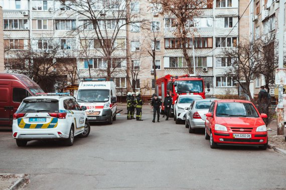 В Киеве произошел пожар в квартире