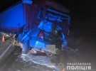 На Рівненщині у лоб зіткнулися    Dacia Logan і вантажівка DAF. Загинули водій та пасажирка легковика