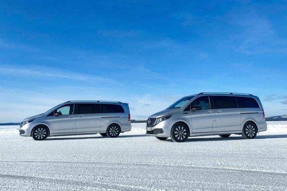 Mercedes EQV пройшов зимові тести