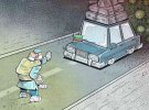 Іранський карикатурист створює ілюстрації про боротьбу з пандемією коронавірусу