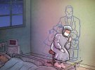 Иранский карикатурист создает иллюстрации о борьбе с пандемией коронавируса