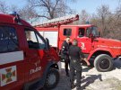Сразу две масштабные пожары зафиксировали в львовском парке «Вознесение» в понедельник, 6 апреля