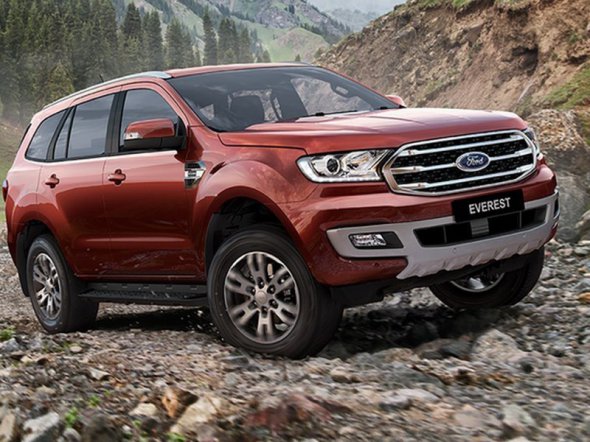 Ford виводить на ринок оновлений позашляховик Ford Everest