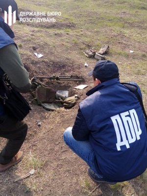 Во время учебных стрельб на Донбассе взорвался миномет. Фото: ГБР