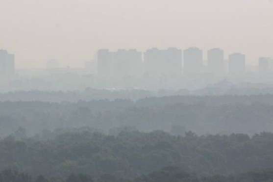 Київ уже третій день очолює рейтинг міст за рівнем забруднення повітря у світі