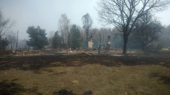 Село Личмани на Житомирщині повністю знищила пожежа