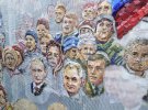 Главный российский "военно-православный" храм украсили мозаиками с изображением Путина, Сталина, Крыма и женщин