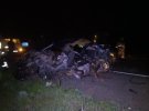 На трассе в Софийском районе Днепропетровской области столкнулись Mazda 3 и грузовик МАN. Двое погибших, столько же искалеченных