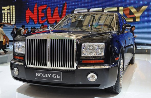 Geely GE - копія Rolls-Royce Phantom