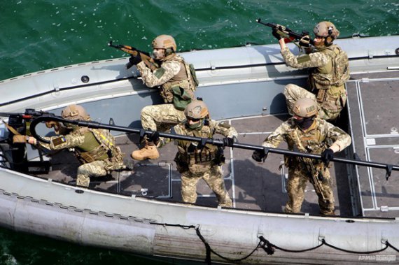 Підрозділ спецпризначення Військово-морських сил ЗС України пройшов навчання. Фото: АрміяInform