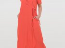 Літня сукня-сорочка коралового кольору МОДЕЛЬ, 2797.84