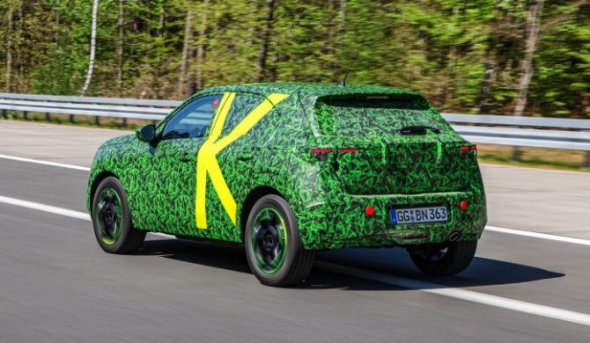 Тестують новий Опель