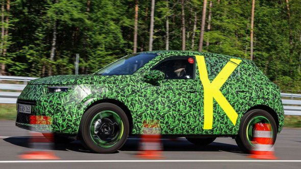 Тестують новий Опель