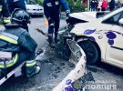 У Івано-Франківську на перехресті  зіткнулися    Volkswagen Touran та «швидка». Постраждали 3 людей