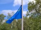 Флаг крымскотатарского народа в Германии