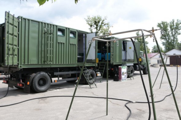 Лазне-пральні комплекси на базі вантажного автомобіля КрАЗ
