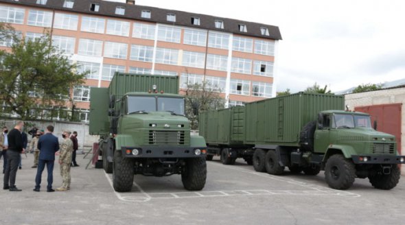 Лазне-прачечные комплексы на базе грузового автомобиля КрАЗ