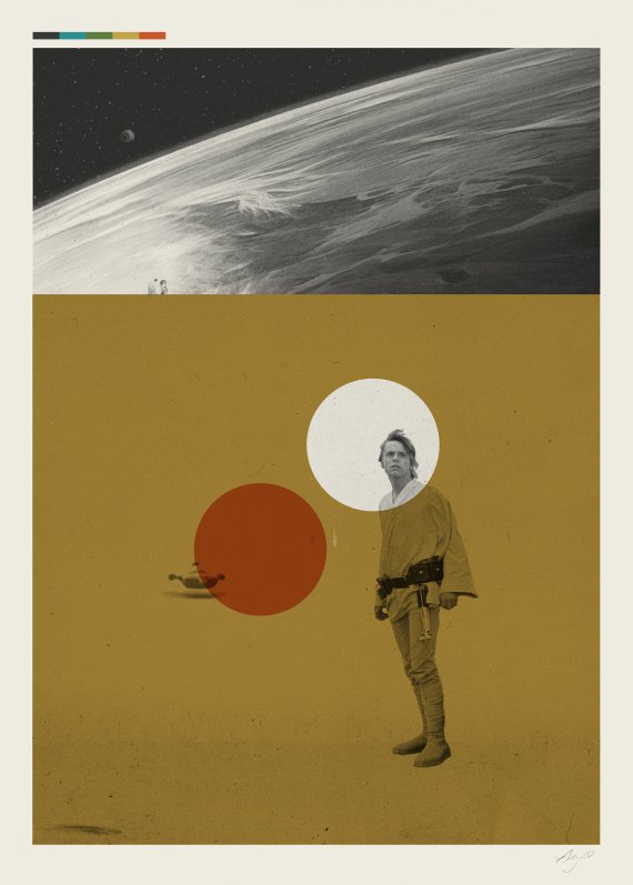Американська студія дизайну Concepción представила власні постери до фільмів космічної саги "Зоряні війни". Зроблені в рамках партнерства з кінокомпанією Disney
