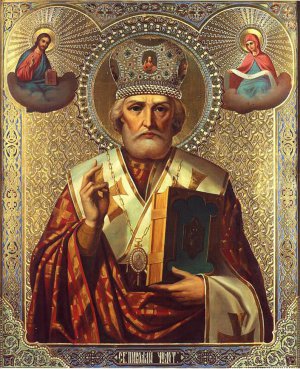 Православные верующие отмечают день святого Николая Чудотворца 