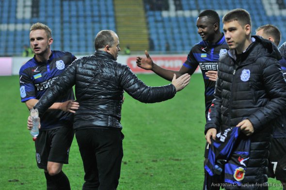 Олегу Дулубу вдалося піняти "Чорноморець" з дна турнірої таблиці