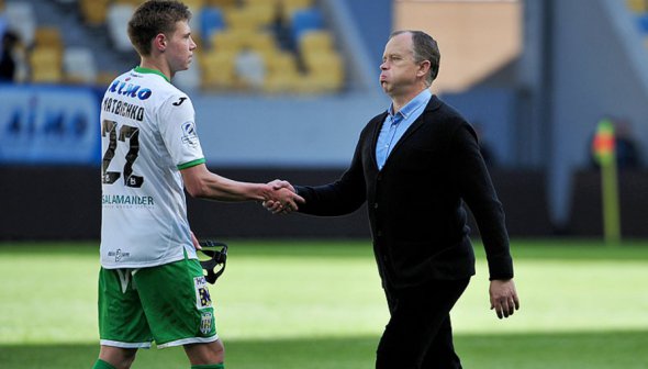 Олег Дулуб дав путівку в дорослий футбол Миколі Матвієнку