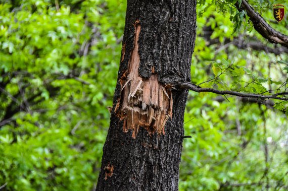 Наслідки ворожого обстрілу