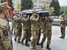 Прощання із комбригом Юрієм Межаковим