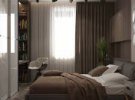 Інтер’єр спальні 2020: шоколадні відтінки додають елегантності