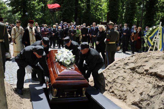 Скорика поховали у Львові