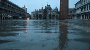 У Венеції різко піднявся рівень води. Фото: АР