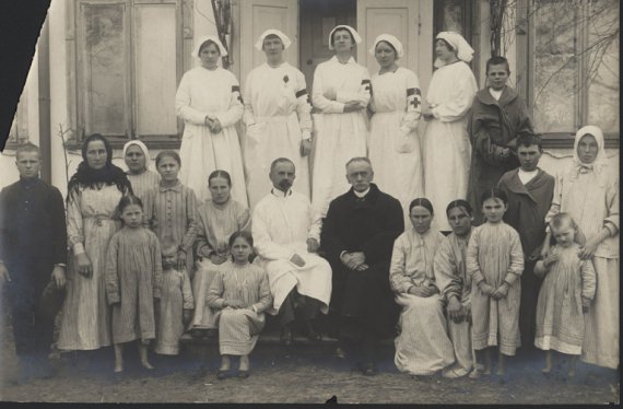 В 1915-1918 годах в Белой Церкви работал госпиталь